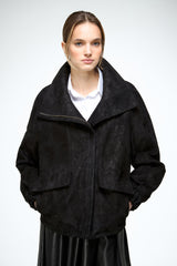 Titiana - Veneto Black Leather Jacket