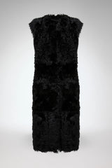 VSP - Mirella - Black Shearling Vest