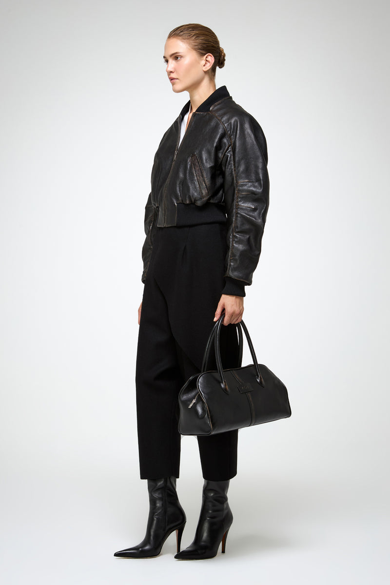 VSP - Adela - Dark Brown Leather Jacket