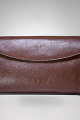 Matilde - Sac en cuir marron foncé