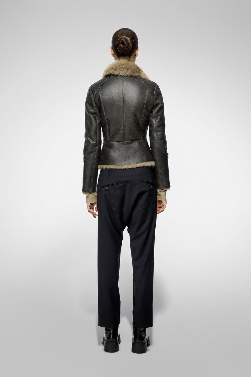 VSP - Renata - Toscana Desert Beige Shearling Jacket