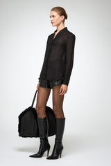 VSP - Iva - Ramie Black Shirt