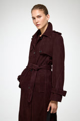 VSP - Helena - Burgundy Leather Coat