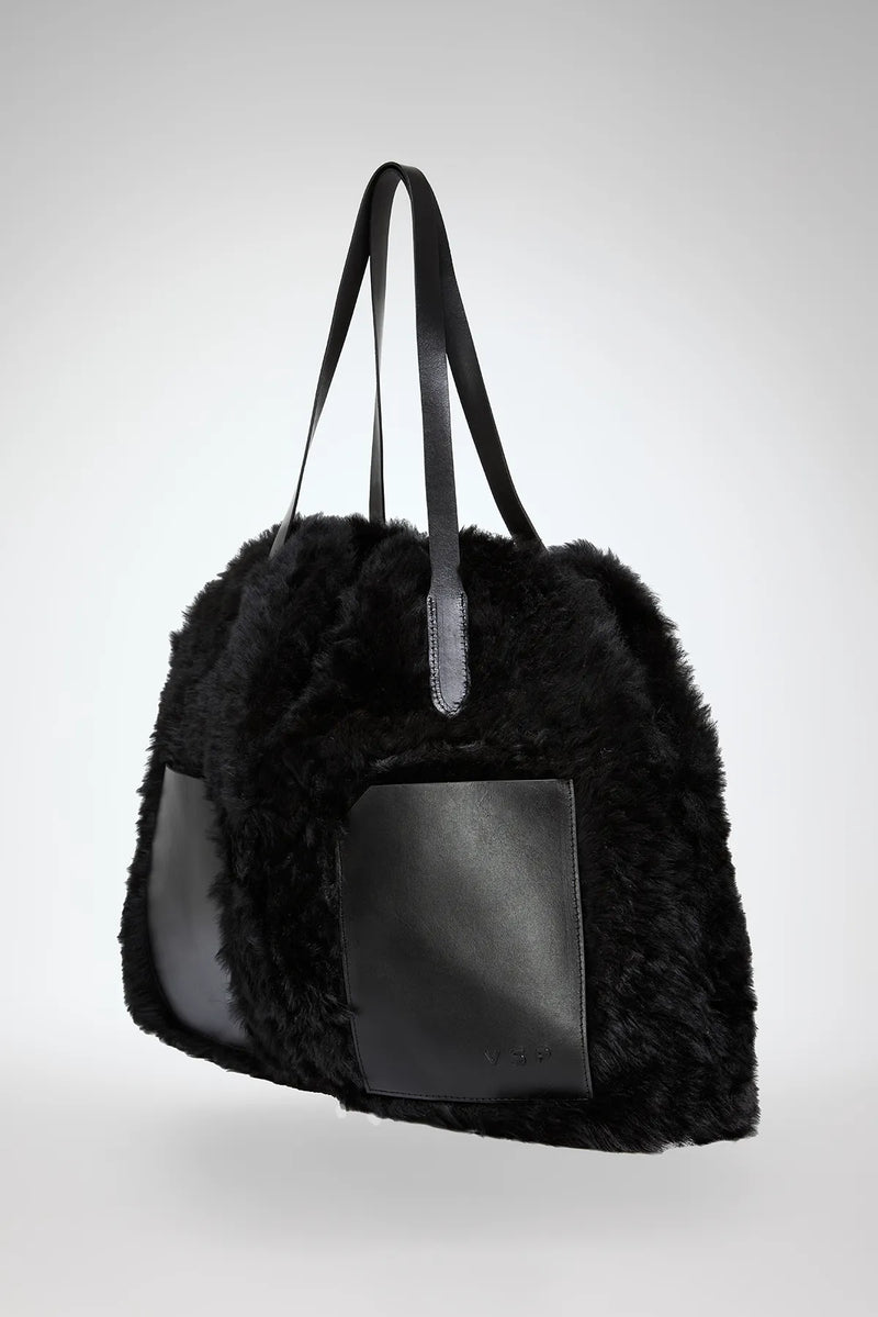 VSP - Delphine - Black Leather Bag