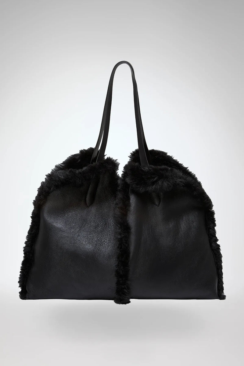 VSP - Delphine - Black Leather Bag