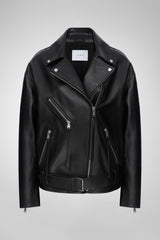 Gisele - Black Leather Jacket