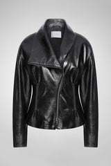 Nadia - Black Stella Leather Jacket