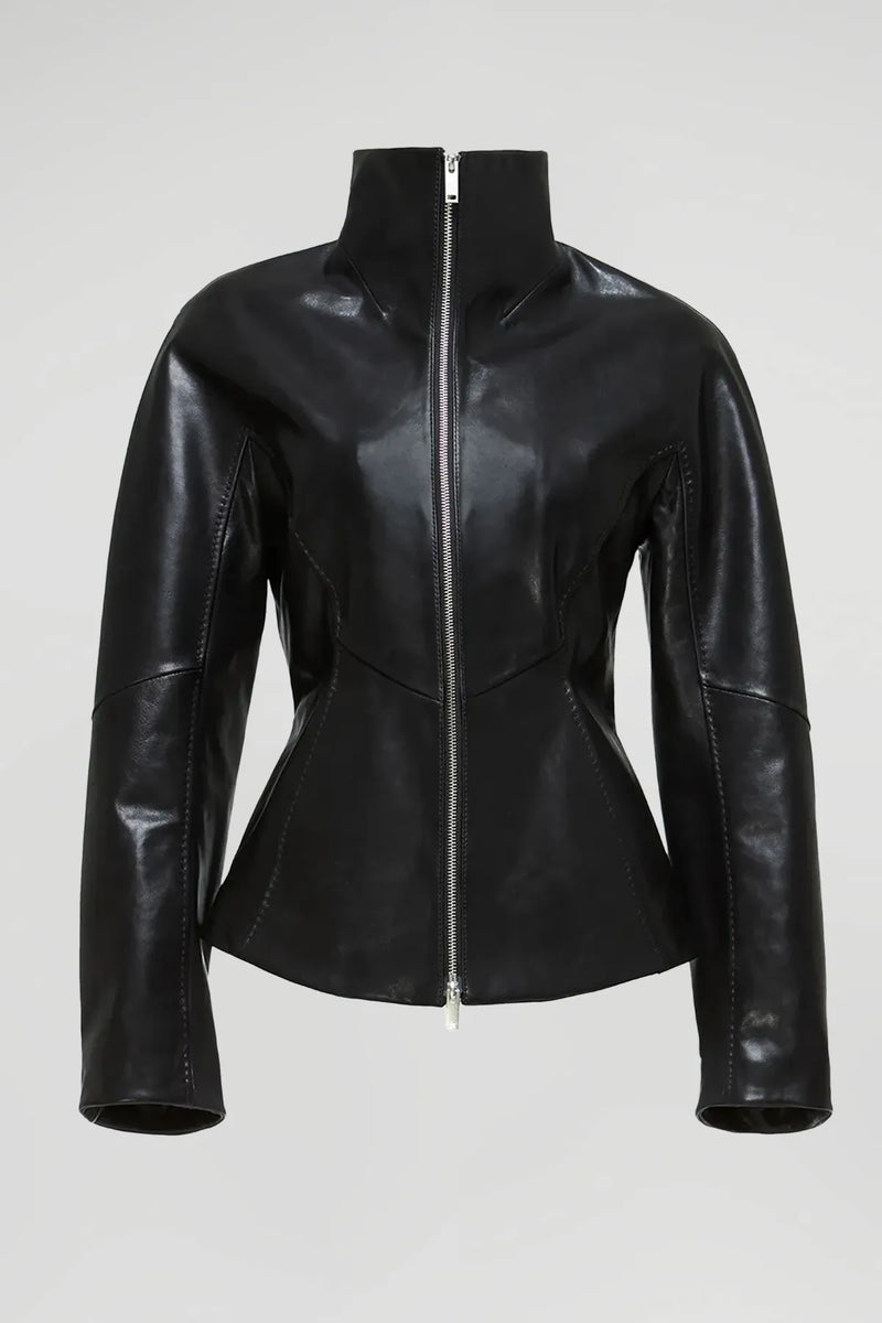 VSP - Carina - Black Leather Jacket