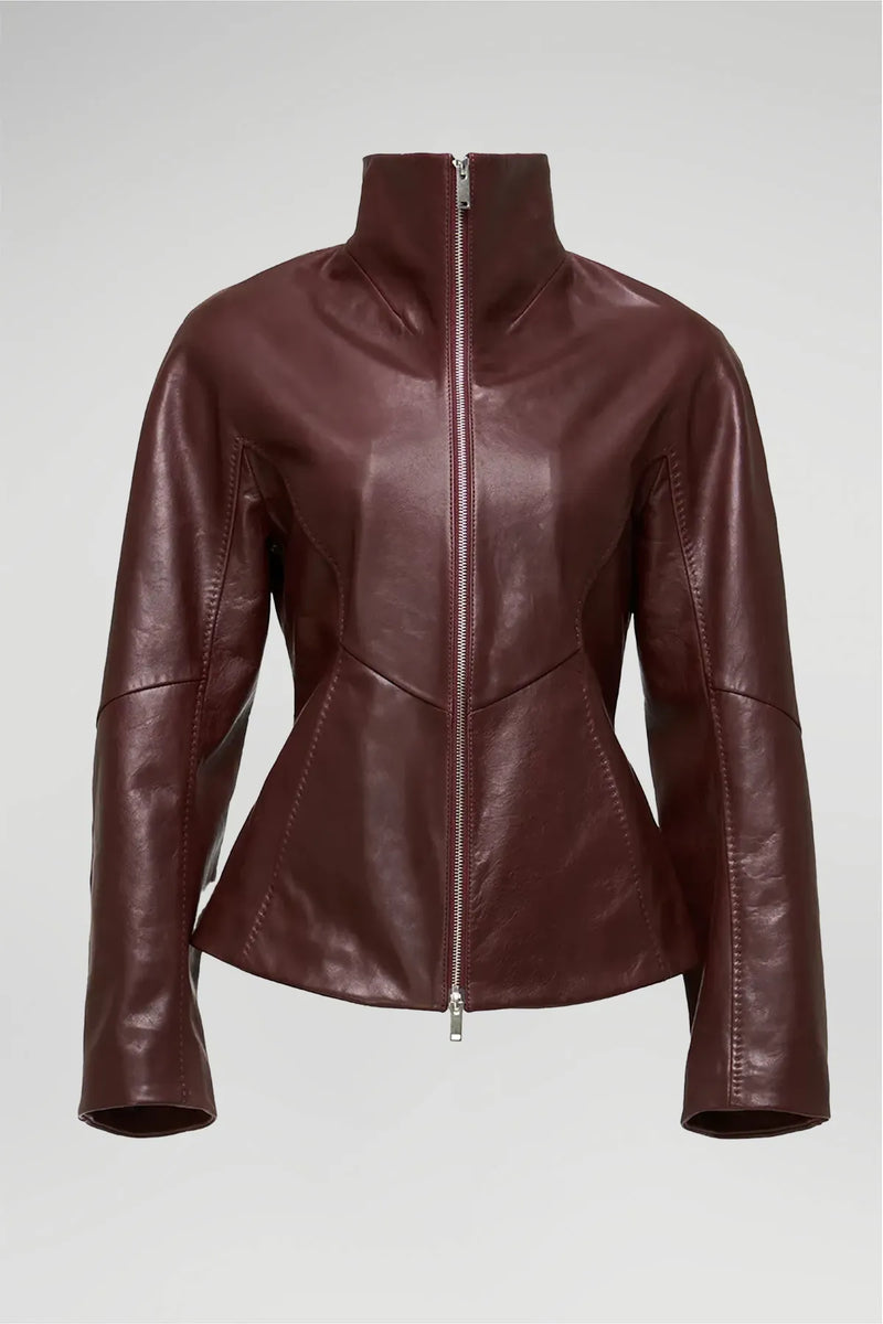 VSP - Carina - Cherry Leather Jacket