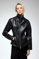 VSP - Carina - Black Leather Jacket