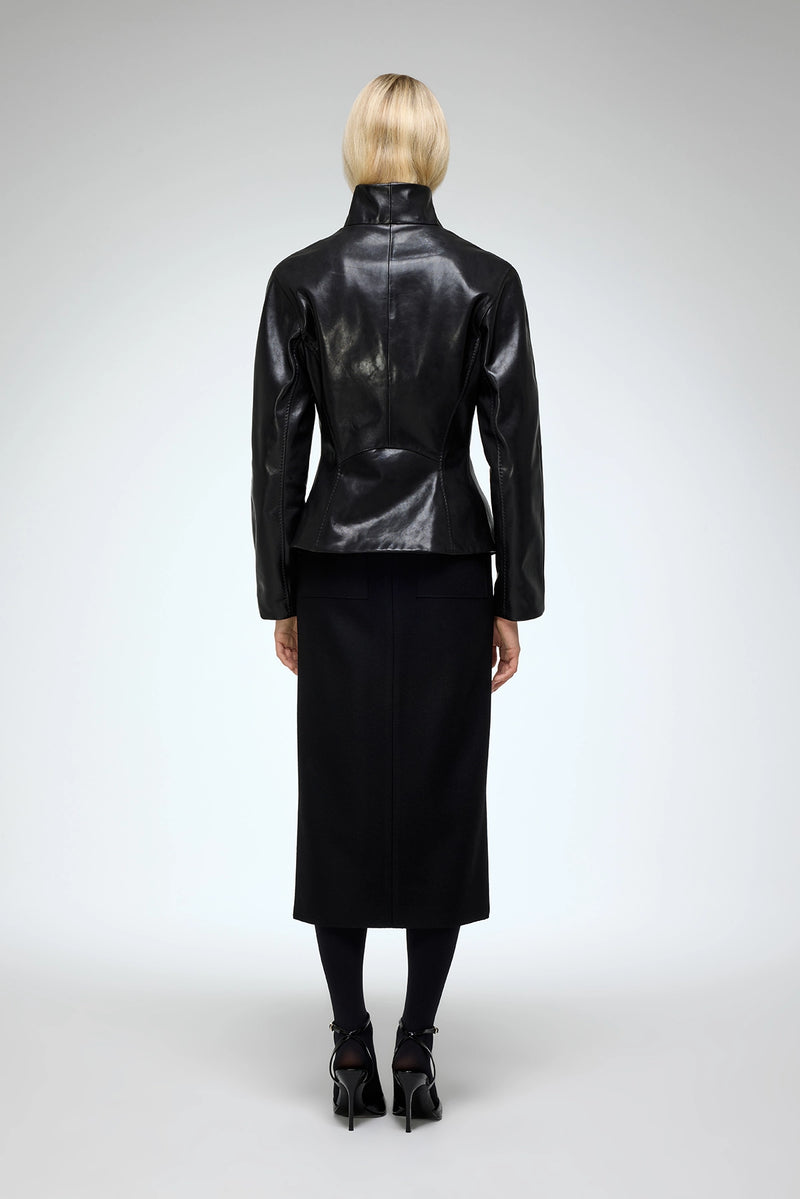 VSP - Carina - Black Leather Jacket