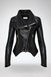 V S P - Sigrid - Black Leather Jacket