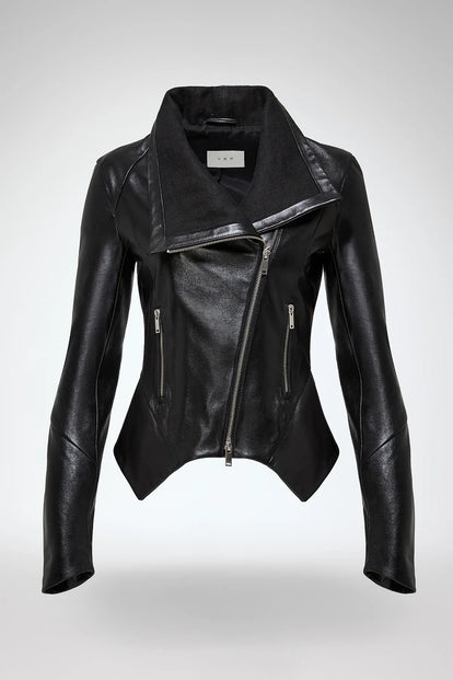 V S P - Sigrid - Black Leather Jacket