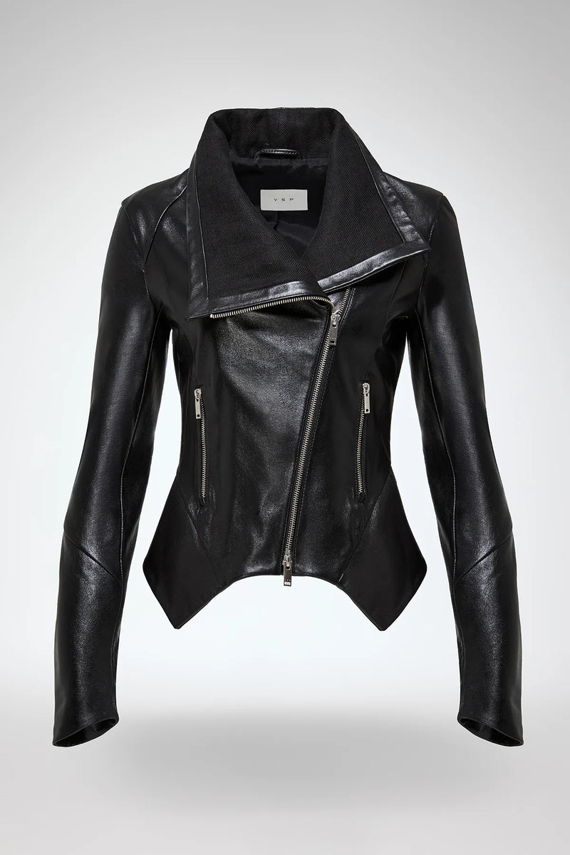 VSP - Sigrid - Black Leather Jacket
