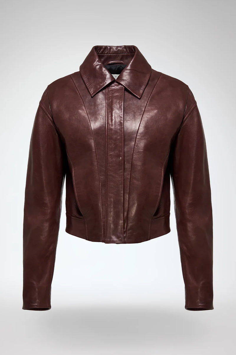 VSP - Candela - Cherry Leather Jacket