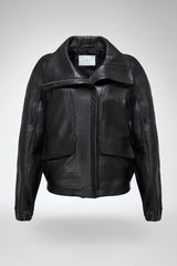VSP - Titiana - Black Leather Jacket