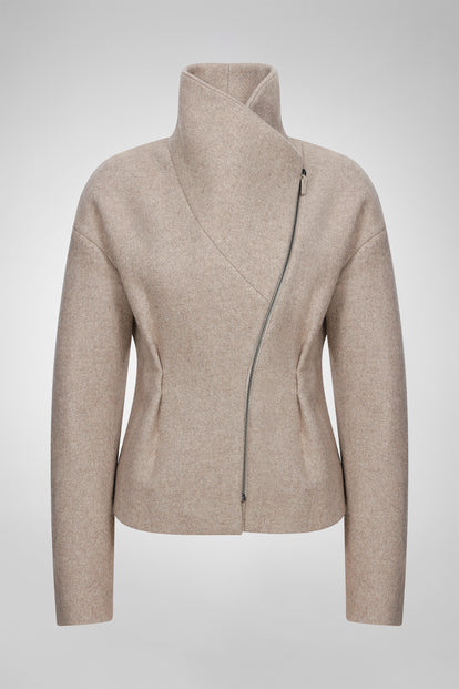 V S P - Sofia - Latte Wool Jacket