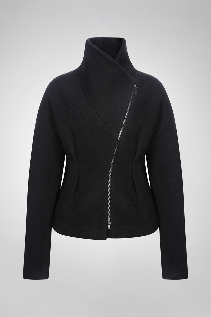 Sofia - Black Wool Jacket