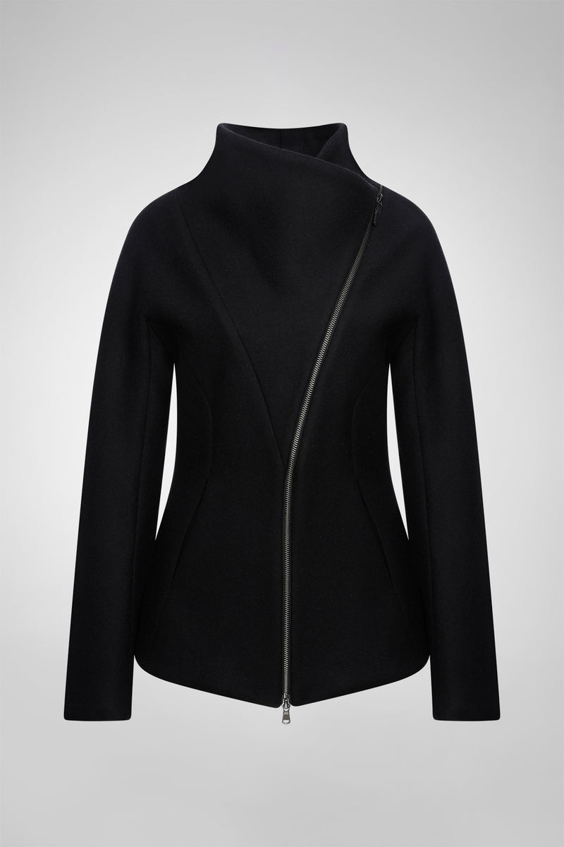 Leticia - Black Wool Jacket