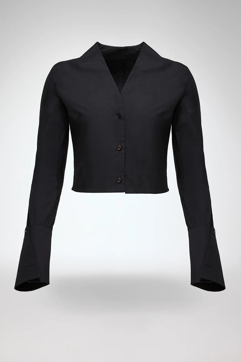 VSP - Candis - Black Cotton Shirt