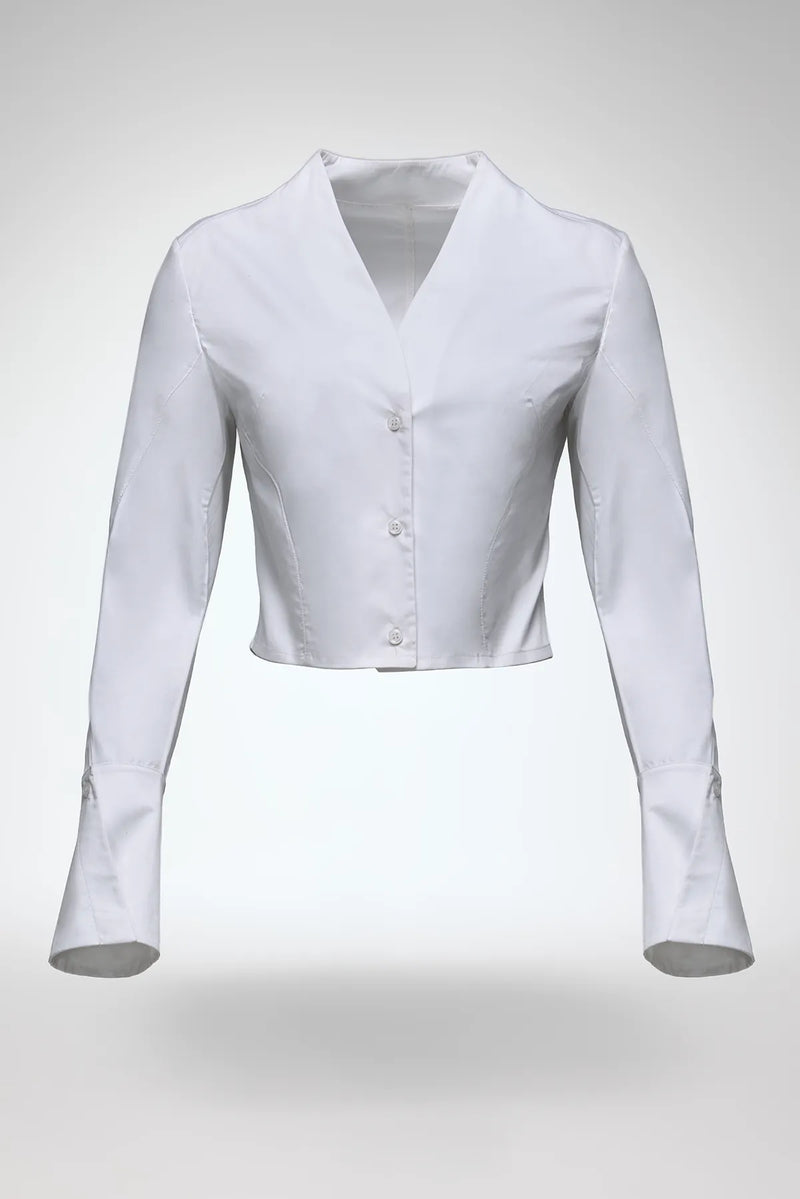 VSP - Candis - White Cotton Shirt