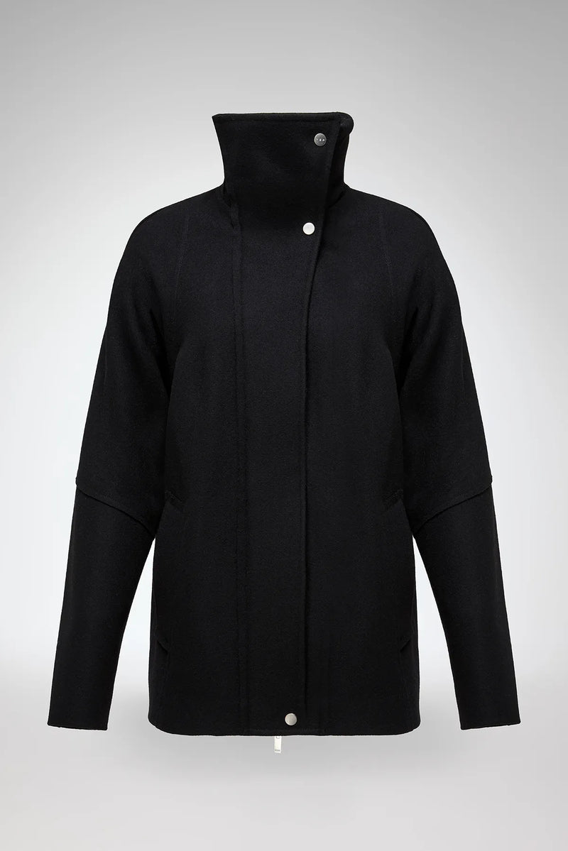 VSP - Lilie - Black Wool Coat