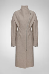 Matilde - Latte Wool Coat