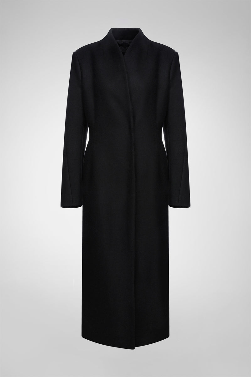 Margaux - Black Wool Coat