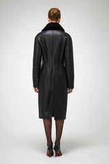 VSP - Celina - Black Shearling Coat