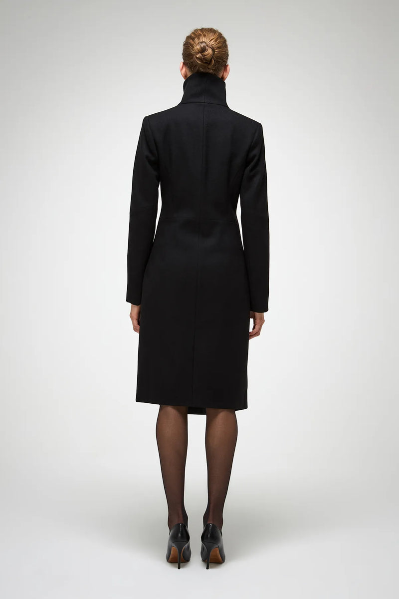 VSP - Vilma - Black Wool Coat