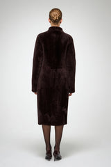 VSP - Flores - Cherry Shearling Coat