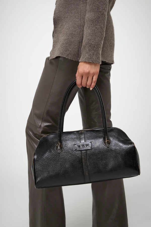 VSP - Juline - Dark Brown Leather Bag