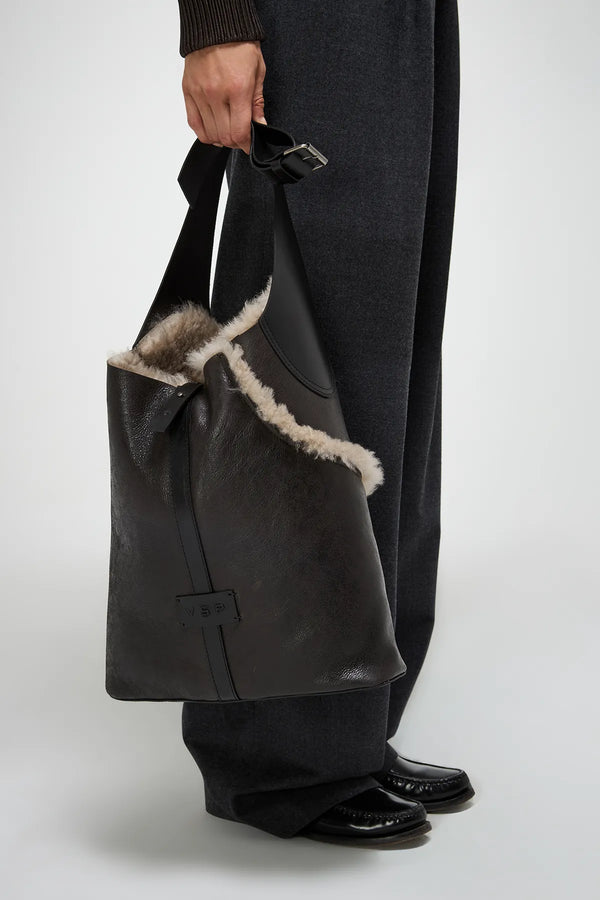 VSP - Oliva - Anthracite Leather Bag