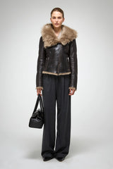 VSP - Petra - Desert Beige Shearling Jacket