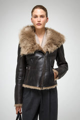 VSP - Petra - Desert Beige Shearling Jacket