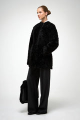VSP - Odeline - Black Shearling Coat