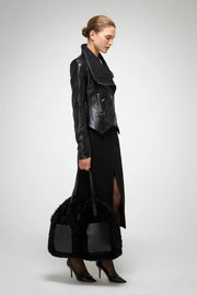 V S P - Sigrid - Black Leather Jacket