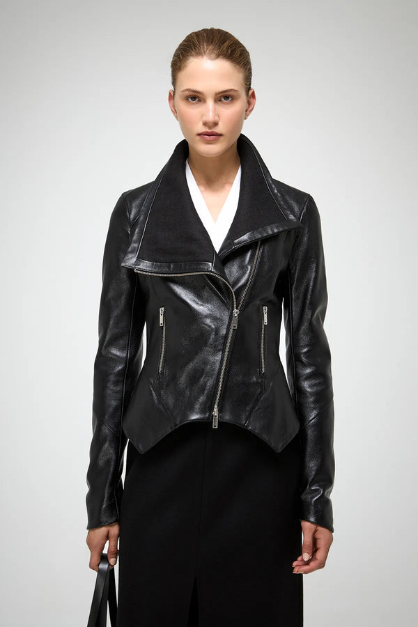 VSP - Sigrid - Black Leather Jacket