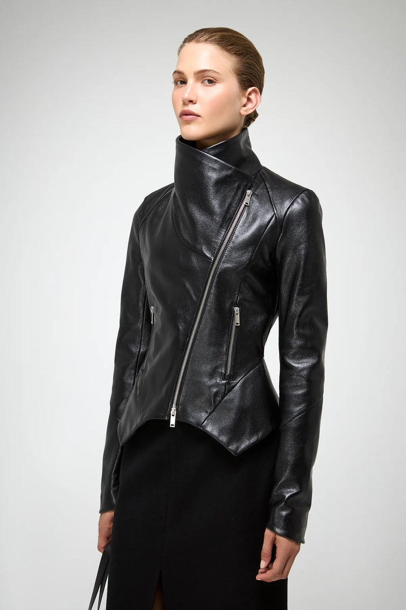 VSP - Sigrid - Black Leather Jacket
