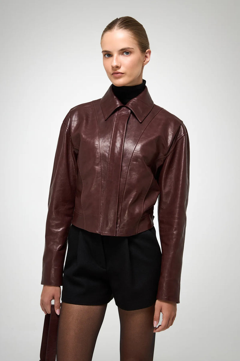 VSP - Candela - Cherry Leather Jacket