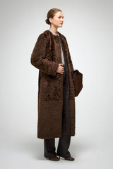 VSP - Inesse - Brown Shearling Coat