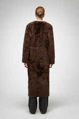 VSP - Inesse - Brown Shearling Coat