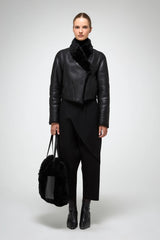 VSP - Severina - Black Shearling Jacket