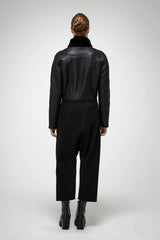 VSP - Severina - Black Shearling Jacket