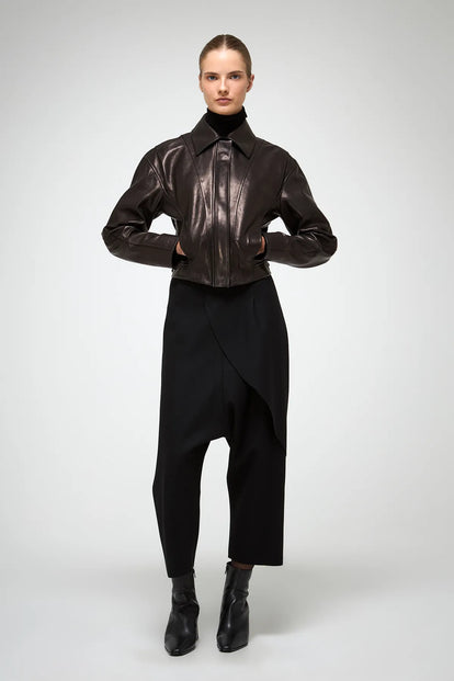 V S P - Candela - Black Leather Jacket