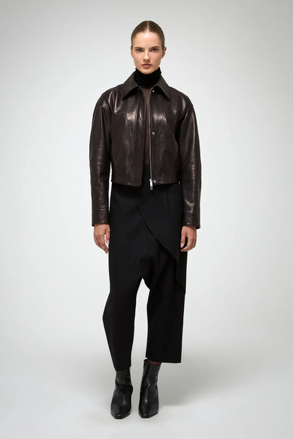 V S P - Candela - Black Leather Jacket
