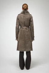VSP - Lyza -  Toscana Stone Shearling Coat