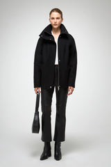 VSP - Lilie - Black Wool Coat