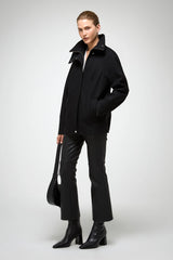 VSP - Lilie - Black Wool Coat