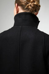 VSP - Lilie - Black Wool Coat